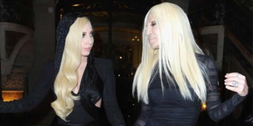 Lady gaga i Donatella Versace, gagamedia.net Lady gaga i Donatella Versace, gagamedia.net