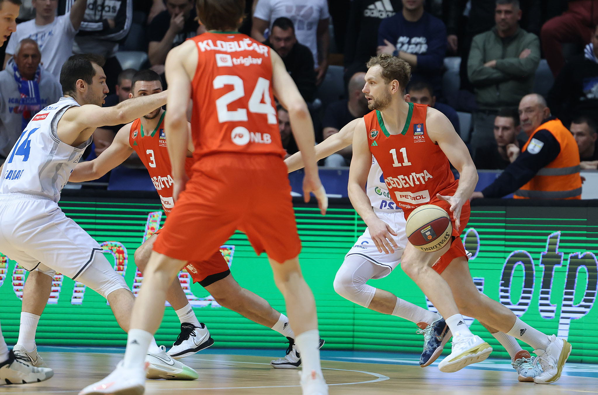 AdmiralBet ABA liga, 23. kolo: KK Zadar – KK Cedevita Olimpija 88-65 AdmiralBet ABA liga, 23. kolo: KK Zadar – KK Cedevita Olimpija 88-65