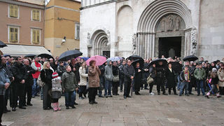 Posljednji ispraćaj nadbiskupa Ivana Prenđe (foto: Marin Gospić)
