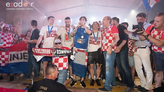 Veličanstven doček četvorice zadarskih Vatrenih