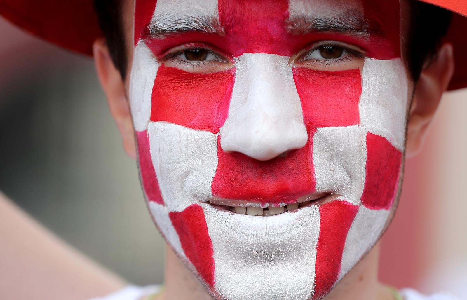 Hrvatski navijači okupirali centar Moskve!