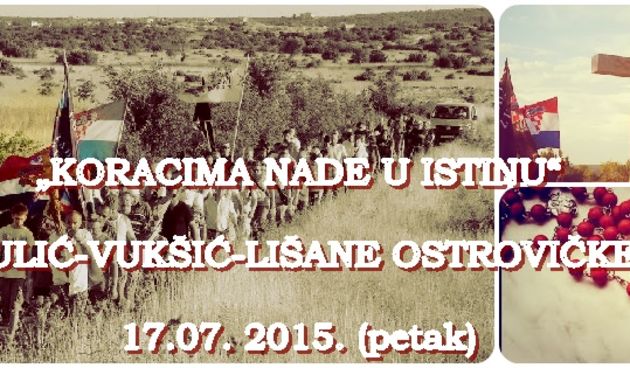 Podržite molitvenu hodnju “Koracima nade u istinu”