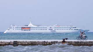 Olujno jugo na zadarskoj rivi