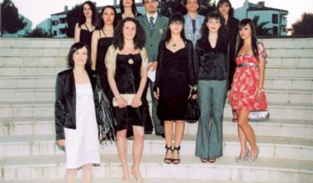 Pokojna Silvija s kolegama iz škole/Foto: Barkun.hr