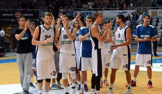 Slavje koišarkaša Zadra. Foto: Zvonko Kucelin/ABA liga