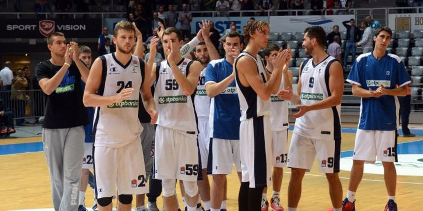 Slavje koišarkaša Zadra. Foto: Zvonko Kucelin/ABA liga Slavje koišarkaša Zadra. Foto: Zvonko Kucelin/ABA liga
