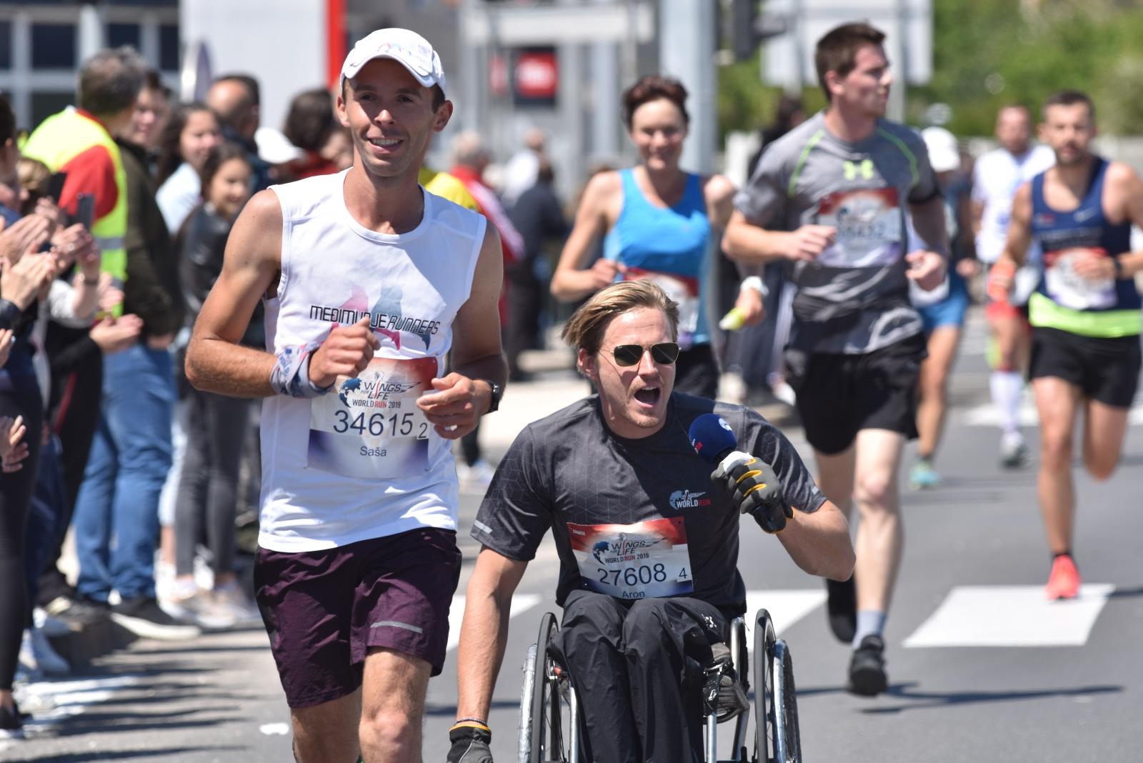 Start utrke Wings For Life 2019.