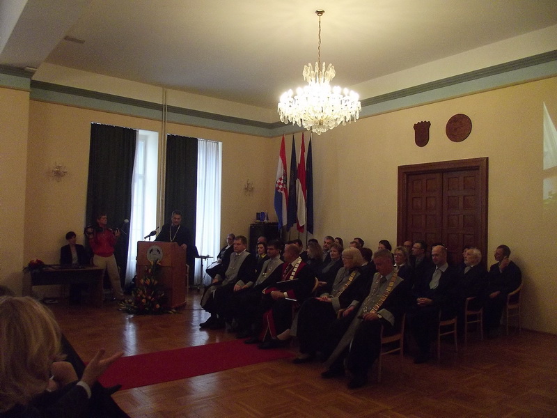 Sveuciliste u Zadru, svecana dvorana – proslava 13. obljetnice obnove