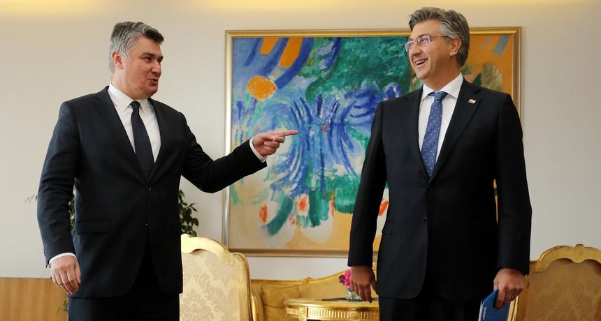 Milanović i Plenković Milanović i Plenković
