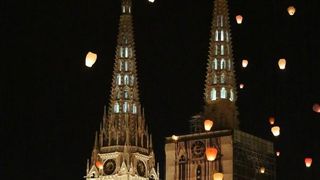 Na tržnici Dolac održan je peti performans Kapulica & Lampioni.  Foto: PIXSELL