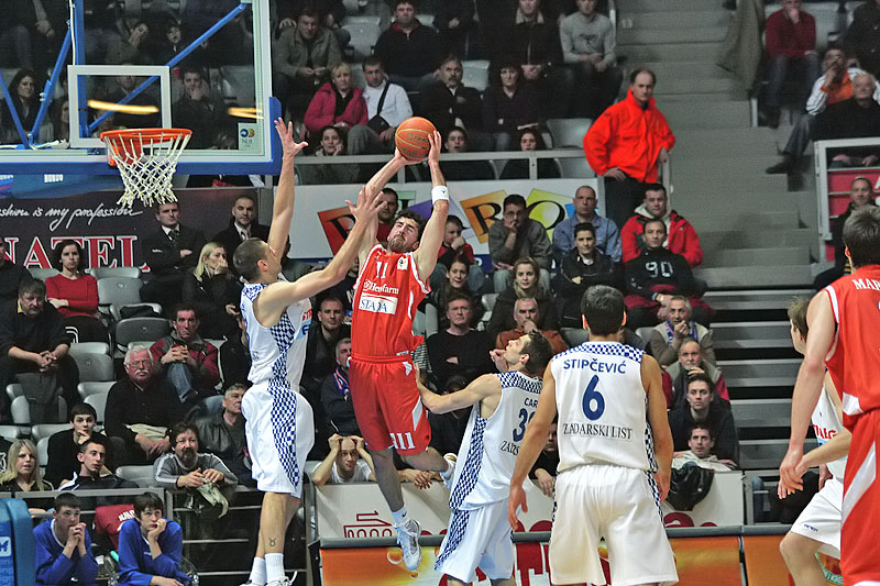 KK Zadar – KK Hemofarm (foto: Marin Gospić)