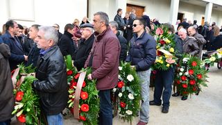 Oproštaj od Brune Marcelića, foto: Iva Perinčić Oproštaj od Brune Marcelića, foto: Iva Perinčić