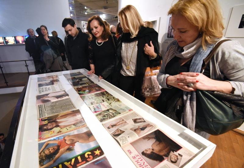 U Domu HDLU-a otvorena je izlozba Osamdesete – slatka dekadencija postmoderne. Photo: Davor Visnjic/PIXSELL