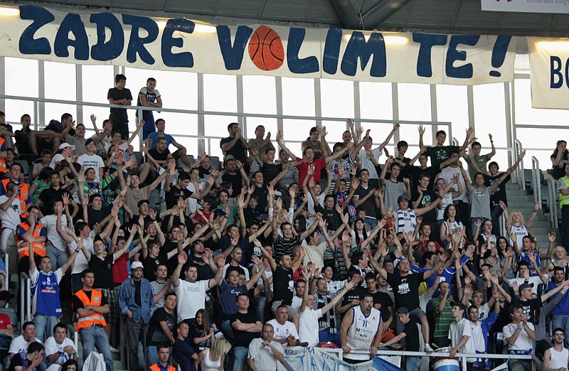 KK Zadar – KK Cibona (foto: Marin Gospić)