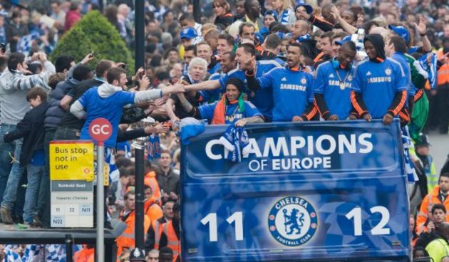 Slavlje na ulicama Londona, foto: chelseafc.com
