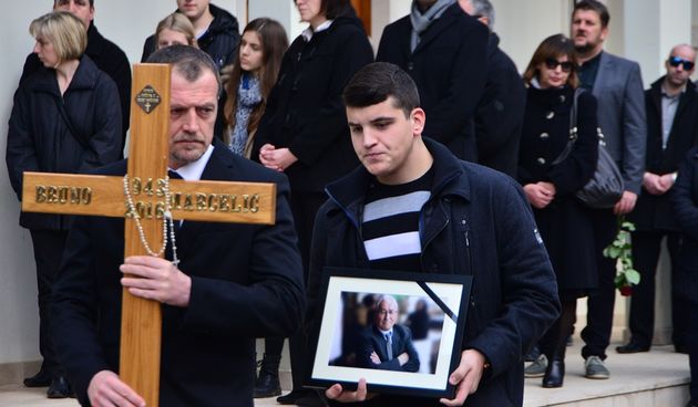 Oproštaj od Brune Marcelića, foto: Iva Perinčić
