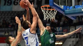 ABA liga, 8. kolo: KK Zadar – KK Union Olimpija 67-56, Foto: Dino Stanin/PIXSELL ABA liga, 8. kolo: KK Zadar – KK Union Olimpija 67-56, Foto: Dino Stanin/PIXSELL