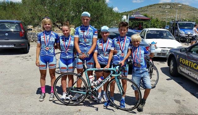 Bk zadar 6 medalja sa cestovnog državnog