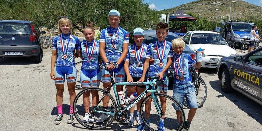 Bk zadar 6 medalja sa cestovnog državnog Bk zadar 6 medalja sa cestovnog državnog