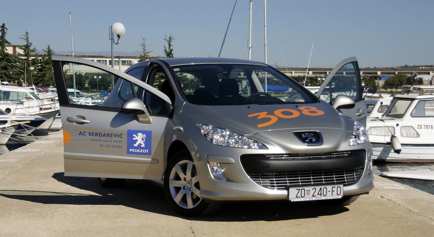 Peugeot 308, AC Serdarevic Zadar Peugeot 308, AC Serdarevic Zadar