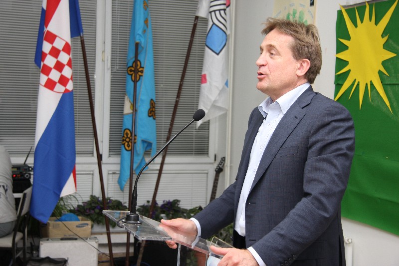 HDZ-ov predizborni skup u Jasenicama