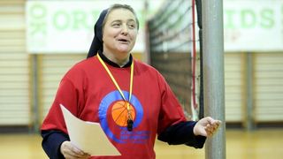 Zagreb: Sportske igre redovnica u OŠ Mato Lovrak. Photo: Goran Jakus/PIXSELL