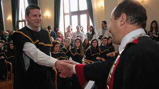 Promocija diplomiranih studenata, 7. ožujka 2009. (foto: Marin Gospić)