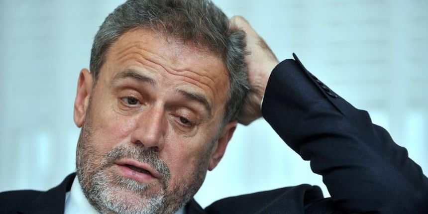 , Gradsko poglavarstvo, Zagreb – Milan Bandic, zagrebacki gradonacelnik i kandidat na predstojecim parlamentarnim izborima 2011. Photo: Goran Stanzl/PIXSELL
