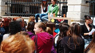 Lica Slobode na Narodnom Trgu, foto: Tea Balog