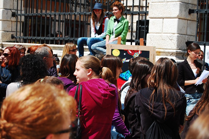 Lica Slobode na Narodnom Trgu, foto: Tea Balog