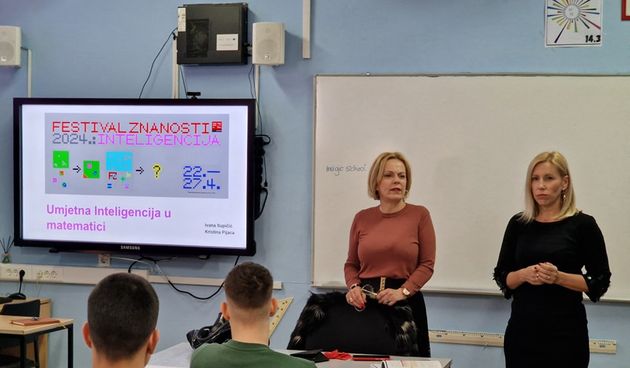Radionica Umjetna inteligencija u nastavi matematike zaintrigirala brojne učenike