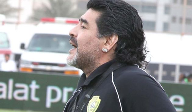Diego Maradona, foto: alwaslsc.ae