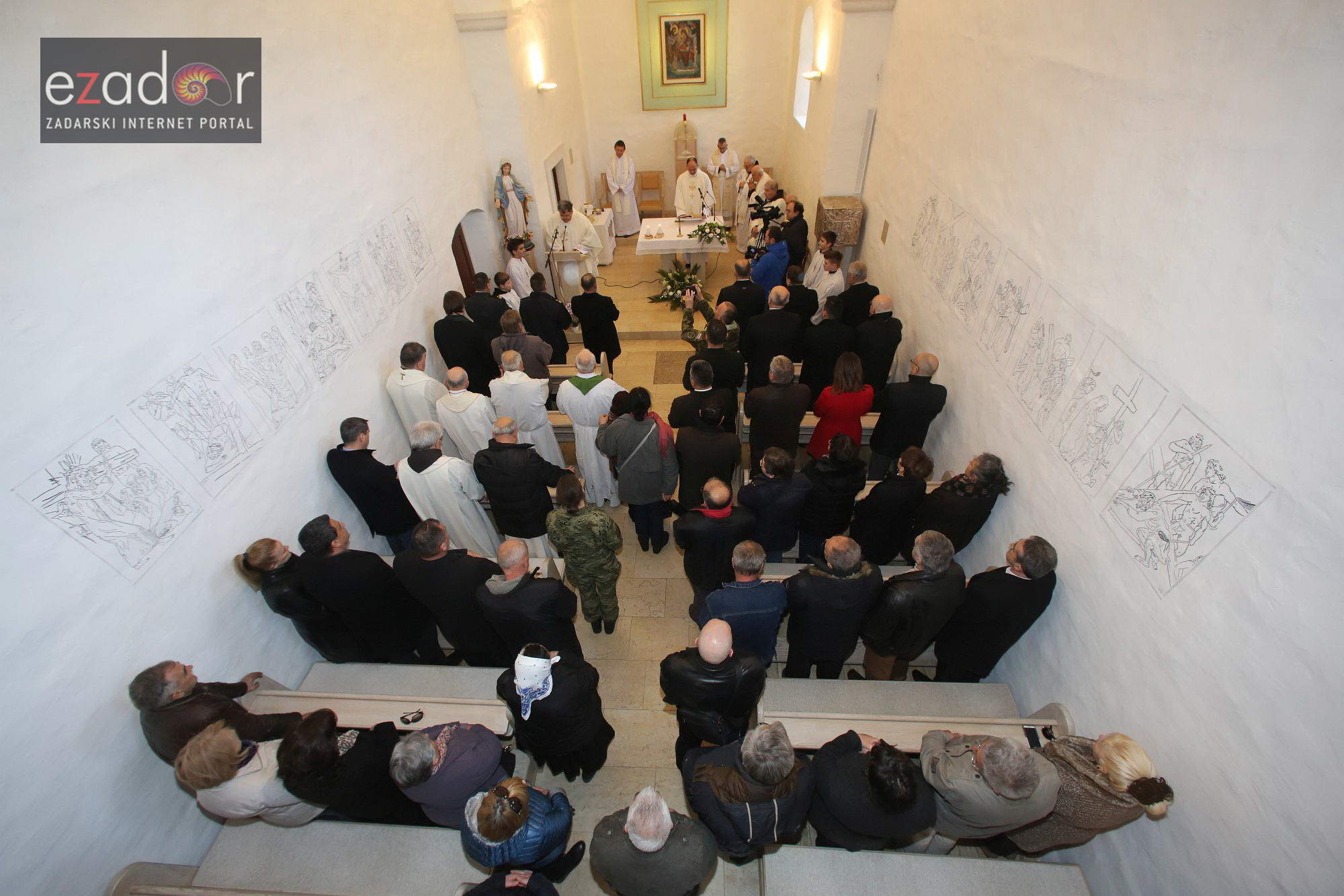 U Donjem Karinu obilježeno sjećanje na rušenje Franjevačkog samostana tijekom VRO Maslenica