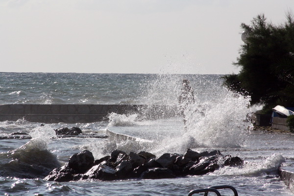 Tramontana u Diklu 18. srpnja 2009, Foto: Mladen Malik