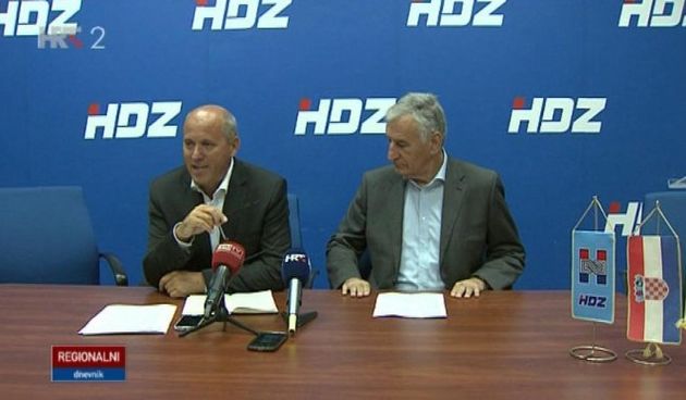 Odbor HDZ-a Dubrovačko-neretvanske županije, foto: HRT