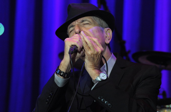 Zagreb, 250710.
Arena Zagreb, Leonar Cohen odrzao je koncert u zagrebu.
Na slici: Leonard Cohen.
Foto: Damir Krajac / CROPIX