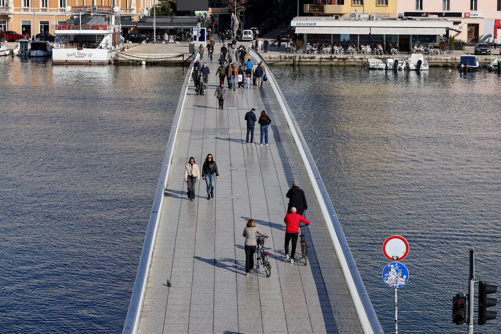 Sunčana nedjelja u Zadru, 2. veljače 2025.
