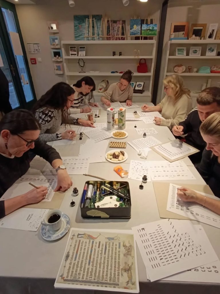 U galeriji Liliput nova radionica kaligrafije