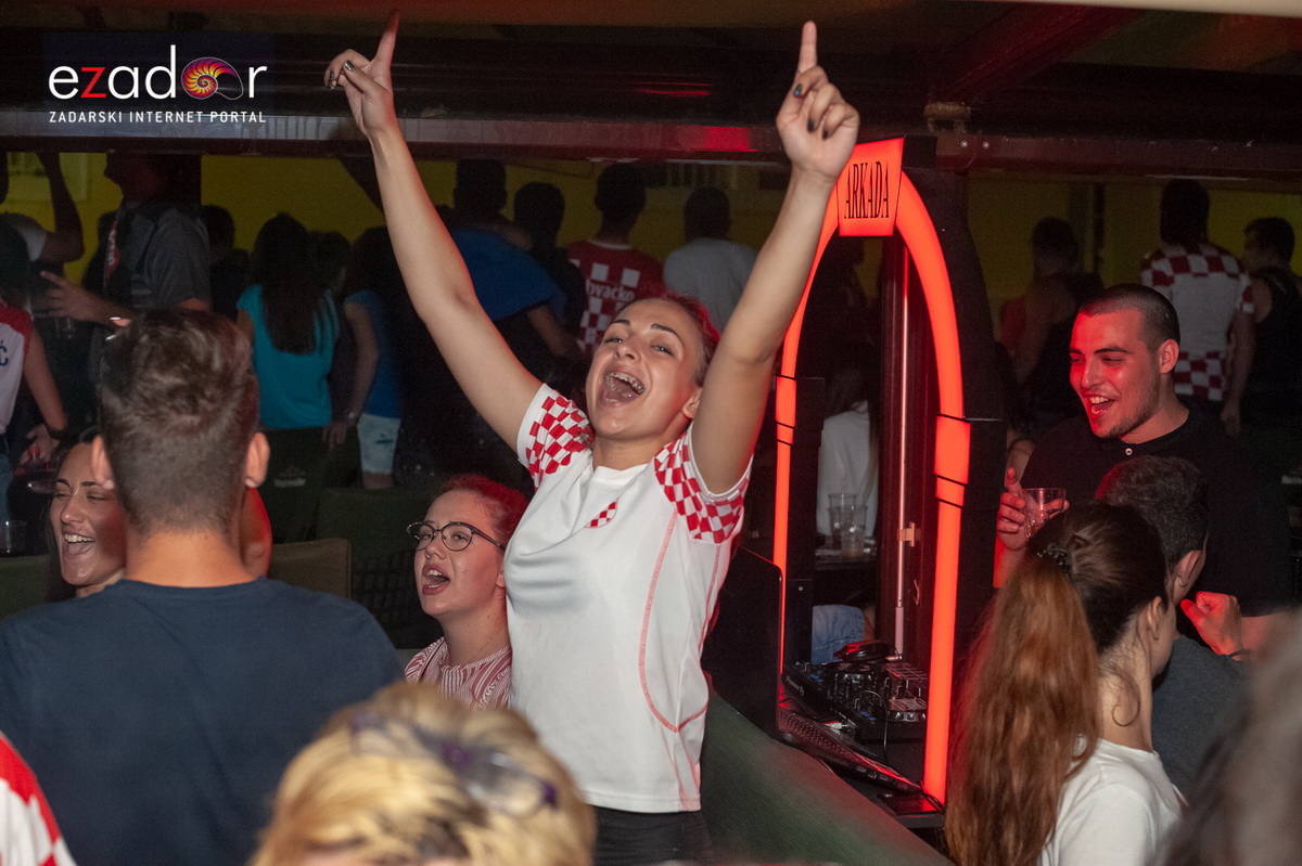 Zadar je gorio: Velika fešta nakon plasmana Vatrenih u polufinale Svjetskog prvenstva