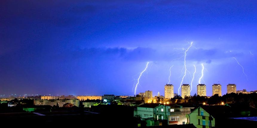 Nevrijeme, grmljavina