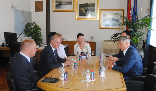 Župan Božidar Longin ugostio ministra pravosuđa Dražena Bošnjakovića