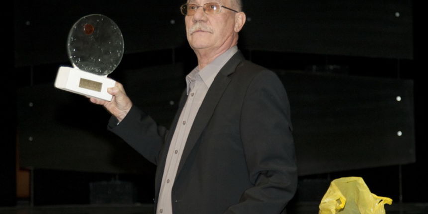 Split, 190313.
MKC Split. 
Poceo je sedmi Pricigin, splitski festival pricanja prica. 
Dodjela cetvrte PriceSTI,  nagrade za najbolju javnu pricu 2012. godine.
Na fotografiji: dr. Petar Filipic.
Foto: Vojko Basic / CROPIX