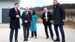 Ministar Šime Erlić obišao poslovnu zonu i vrtić u Kreševu