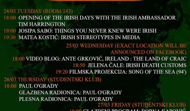 11. Irski dani u Zadru