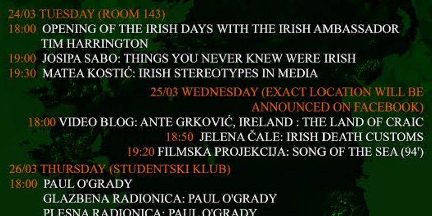 11. Irski dani u Zadru 11. Irski dani u Zadru