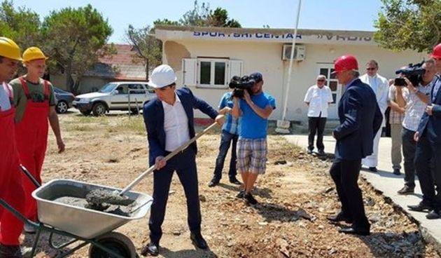 Položen kamen temeljac za novi vrtić u Povljani, foto: Radio Zadar