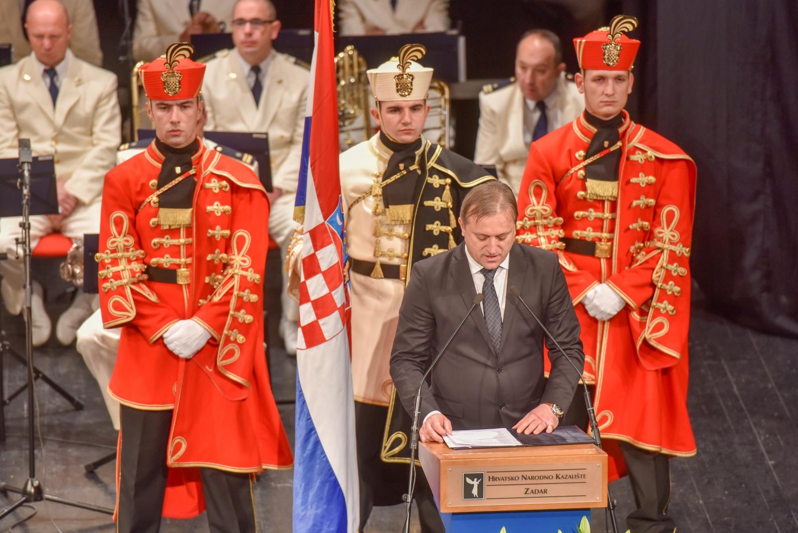 HNK Zadar: Svečana akademija u sklopu 25. obljetnice vojno-redarstvene operacije Maslenica ’93 HNK Zadar: Svečana akademija u sklopu 25. obljetnice vojno-redarstvene operacije Maslenica ’93