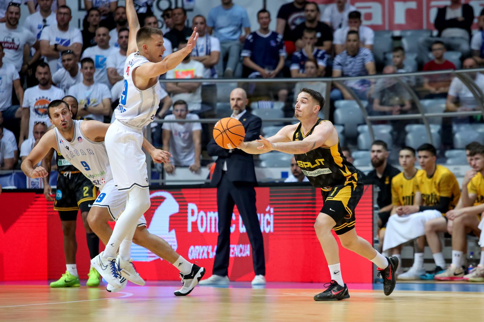 Favbet Premijer liga, finale doigravanja, 1. utakmica: KK Zadar – KK Split