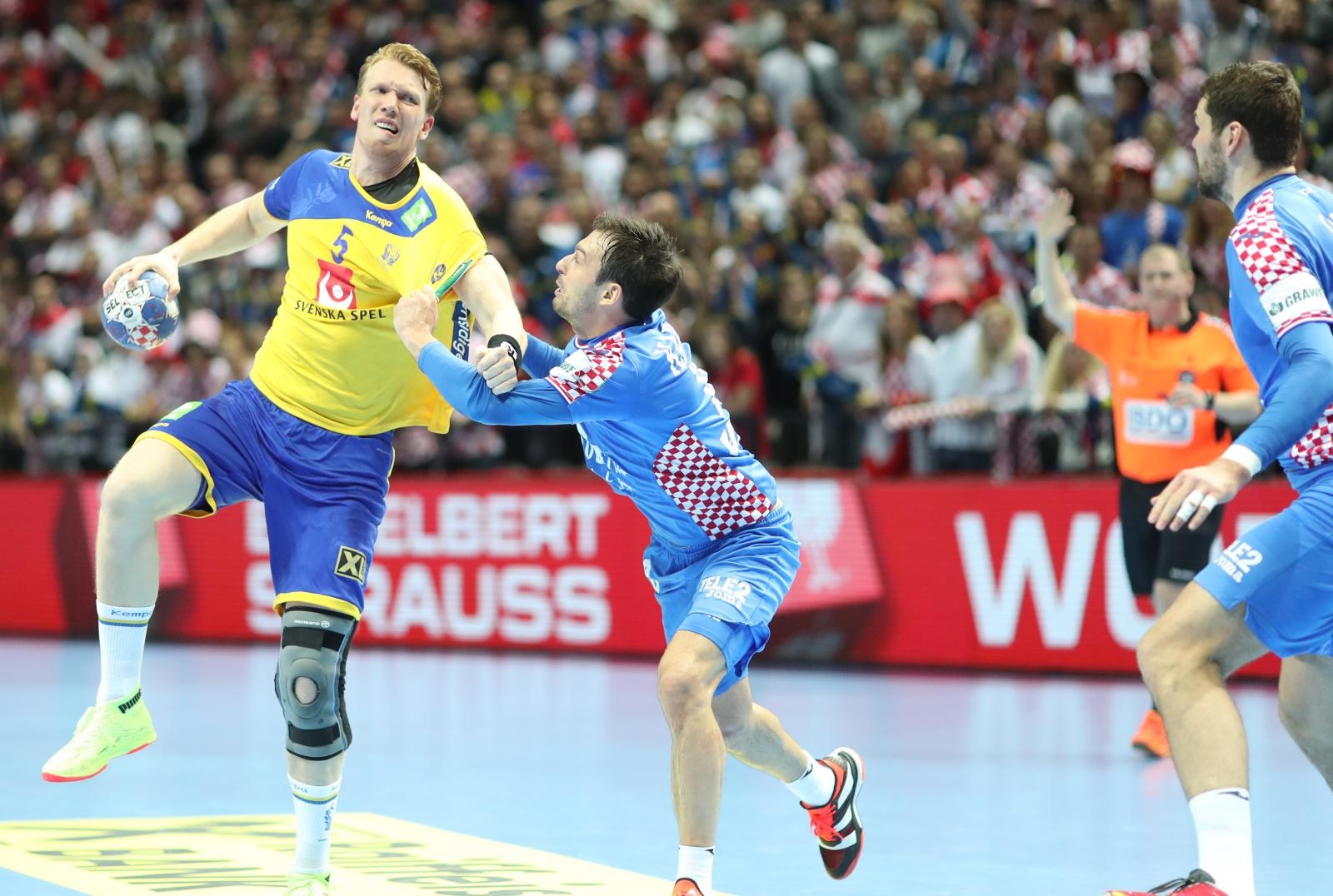Spaladium Arena, Split – Europsko rukometno prvenstvo, skupina A, 3. kolo, Hrvatska – Švedska