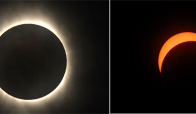 Pomrčina Sunca snimljena iz Kine (Foto: New York Times)